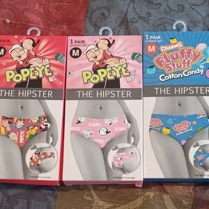 Popeye/cotton Candy Womens Hipster